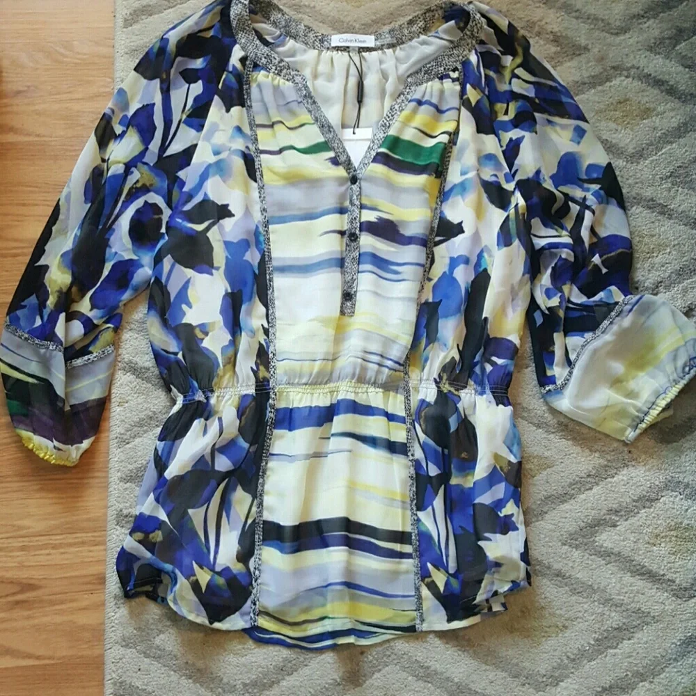 NWT Calvin Klein blouse - Picture 1 of 5